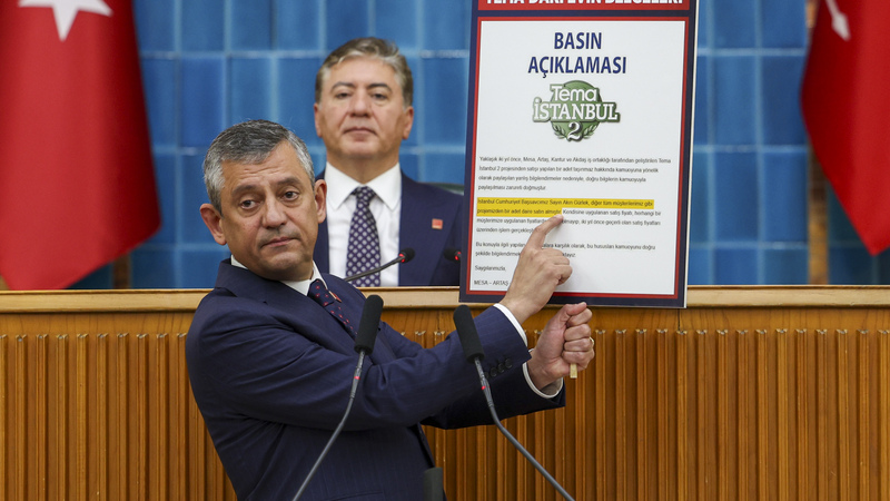 CHP Lideri Özgür Özel: “Tapu Kayıtları Ortaya Çıkacak, Millet Gerçeği Görecek”
