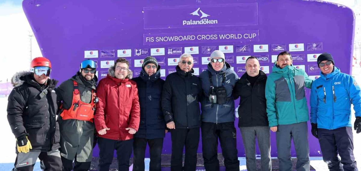 Palandöken’de Fıs Sbx Snowboard Dünya Kupası Zirvesi