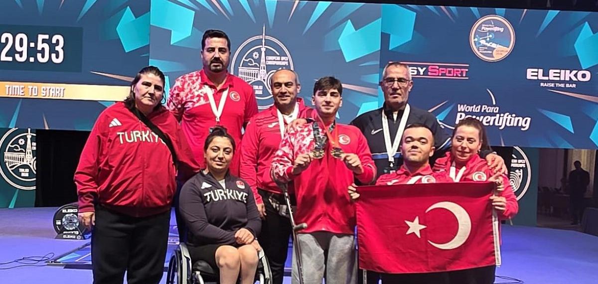 Para Halter Şampiyonası’nda Milli Sporculardan Madalyalar