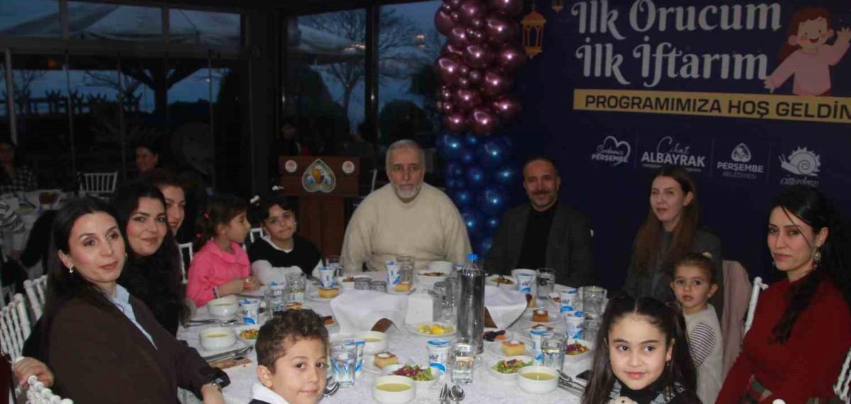 Perşembe’de Çocuklar ‘İlk Orucum, İlk İftarım’ Programında Buluştu