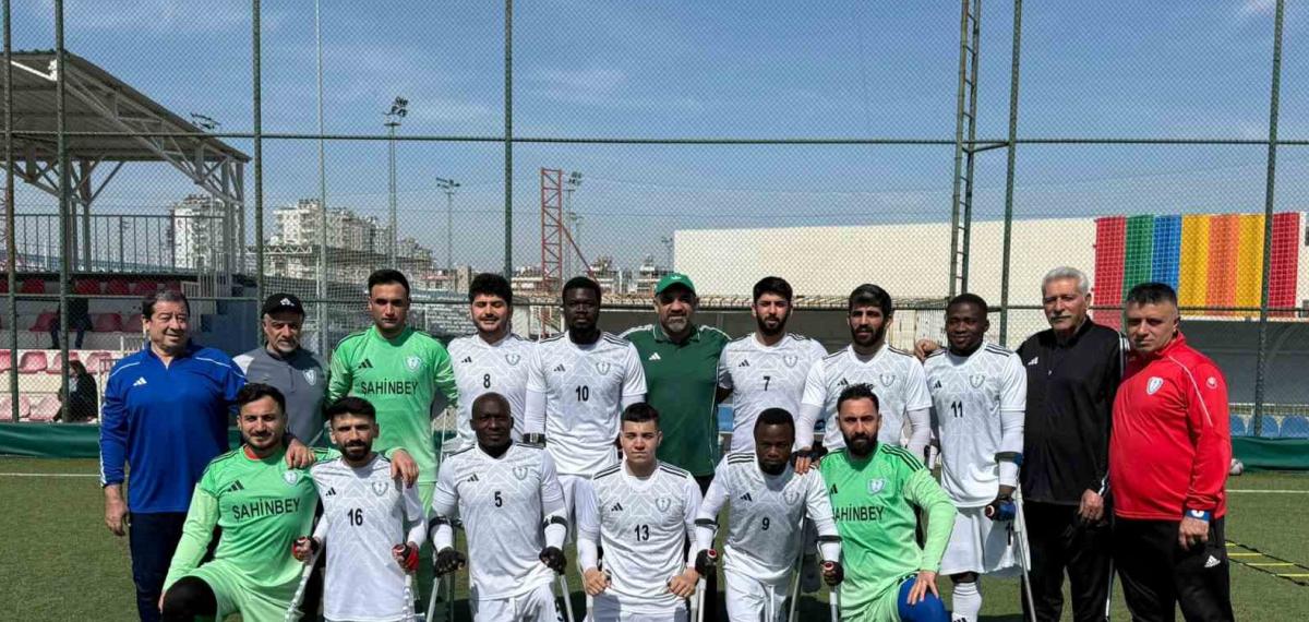 Şahinbey Ampute Futbol Takımı Türkiye Kupası’nda Çeyrek Finalde