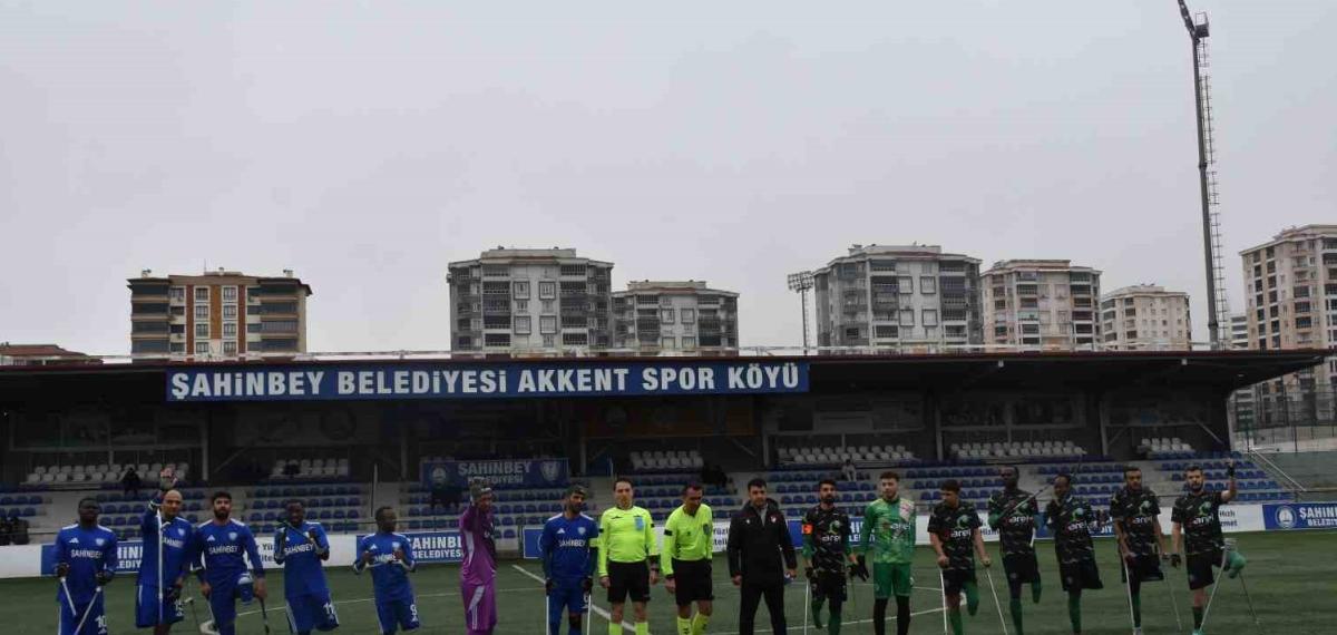 Şahinbey Ampute’den Farklı Galibiyet