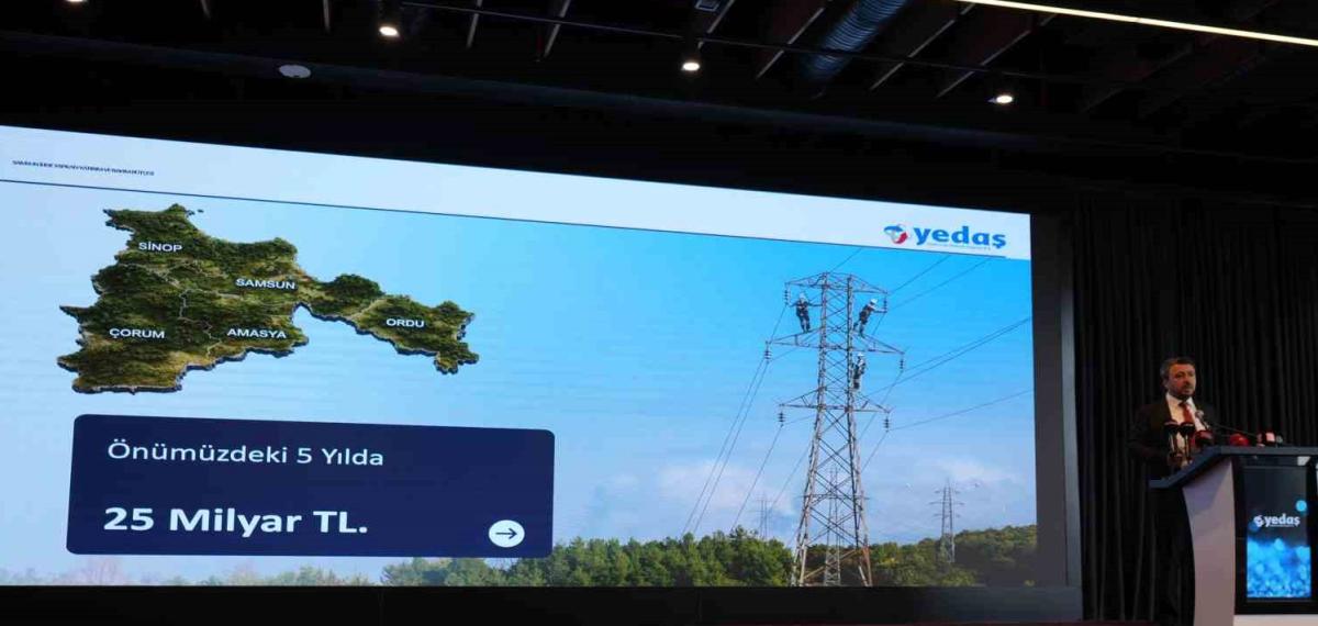 Samsun’a 25 Milyar TL’lik Enerji Yatırımı