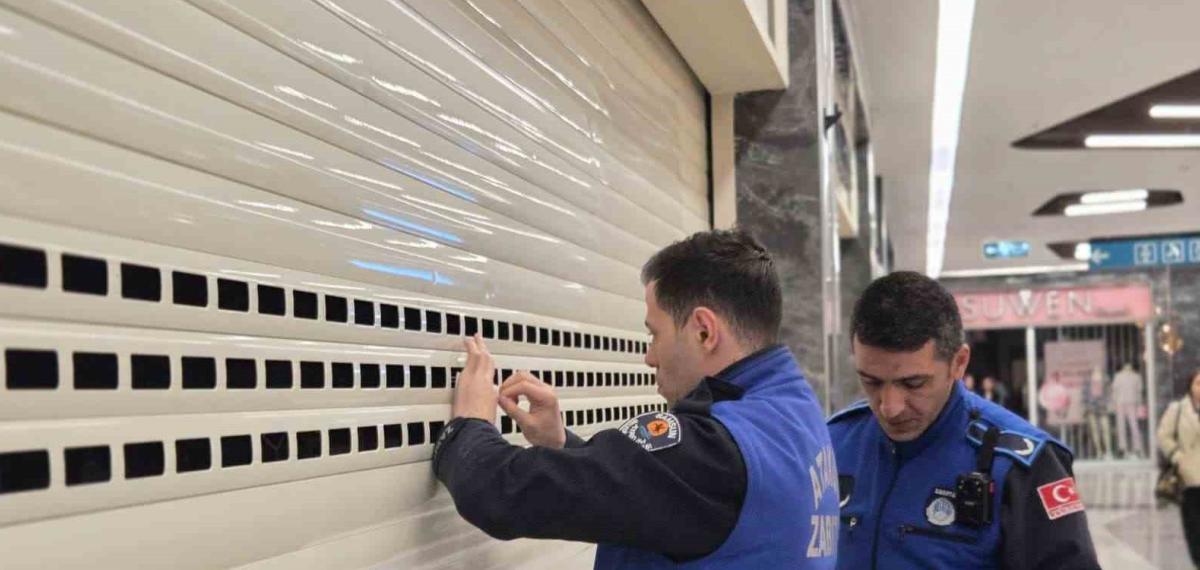 Samsun’da Citymall Avm’ye Mühür