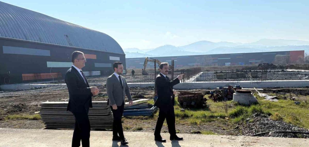 Samsun’da Sanayi ve Lojistik Yatırımlarına Yakın Takip