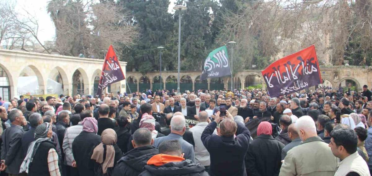 Şanlıurfa’da İran’a Yönelik Saldırıya Tepki