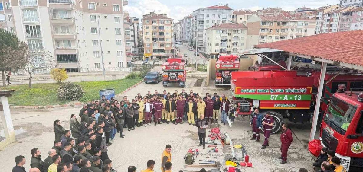 Sinop’ta Orman Muhafızlarına Kritik Eğitim