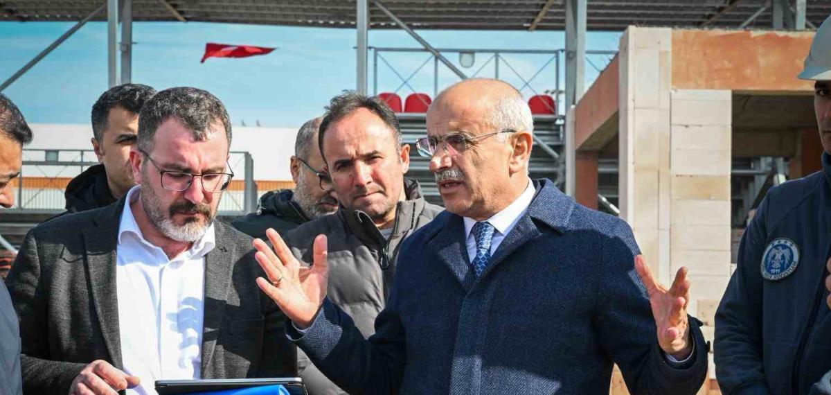 Spor Köyü Atletizm Pisti İnşaatına Başlandı