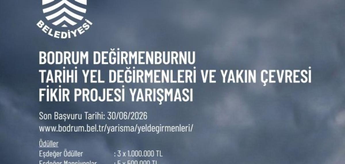 Tarihi Yel Değirmenleri İçin Fikir Projesi Yarışması Başladı