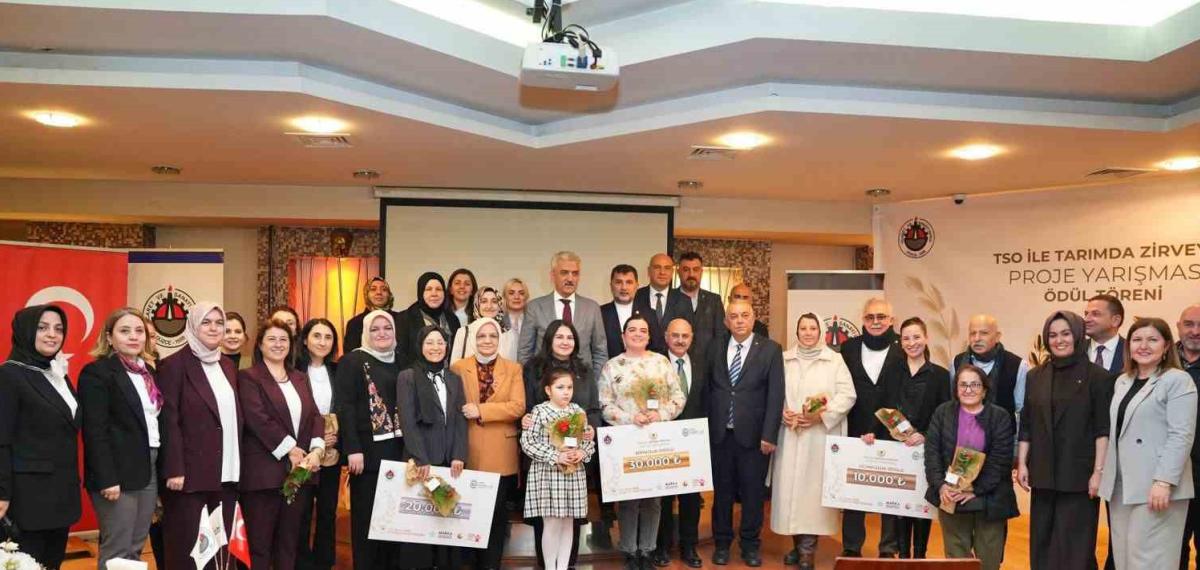 Tarımda Zirveye Projesi Ödülü Sahiplerini Buldu