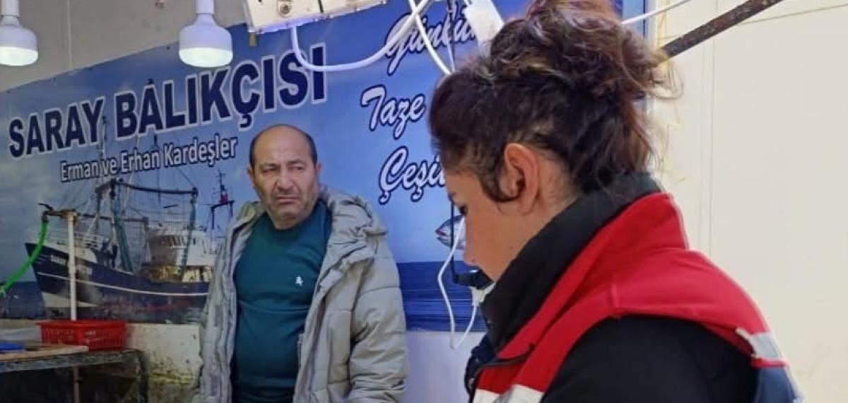 Tekirdağ’da Su Ürünleri Denetimi Aralıksız Sürüyor