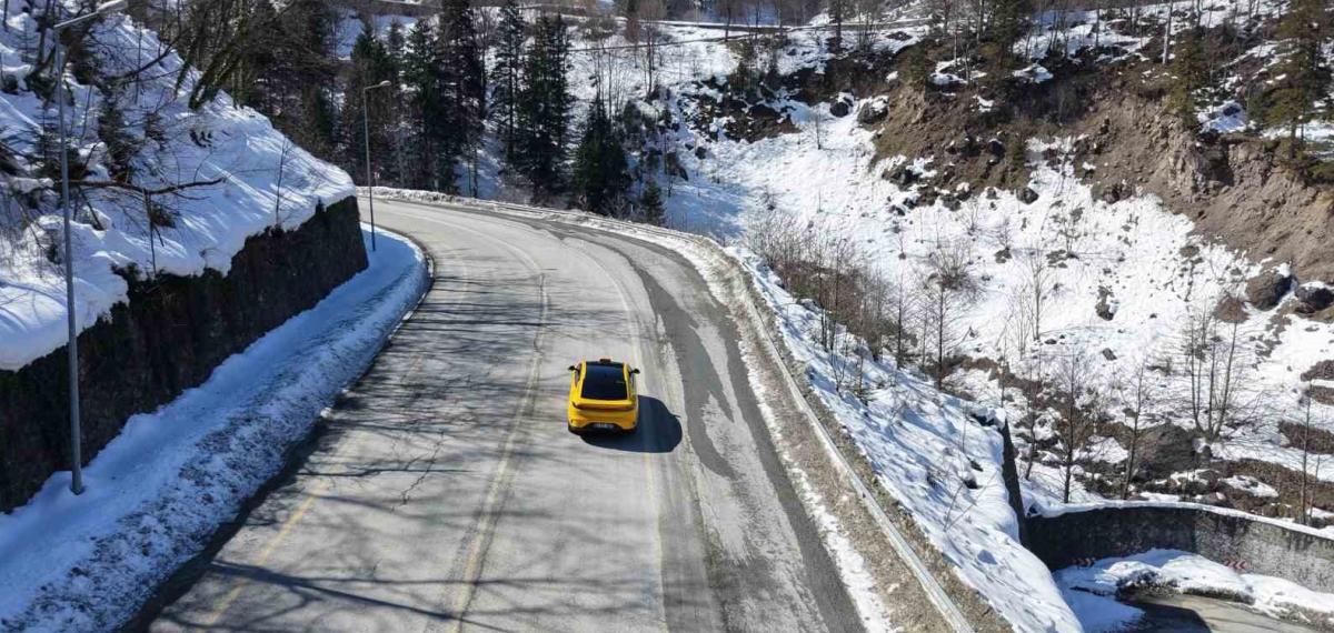 Togg Taksi Karadeniz Yollarında