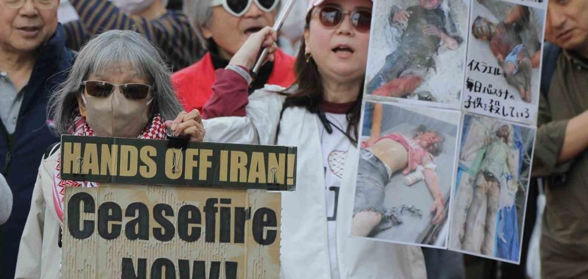 Tokyo’da Gazze’ye Destek Yürüyüşü