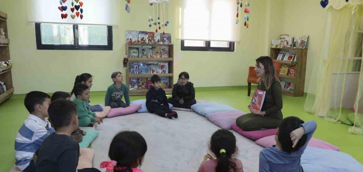 Toroslar Çocuk Kampüsünde Masal ve Drama ile Gelişim Destekleniyor