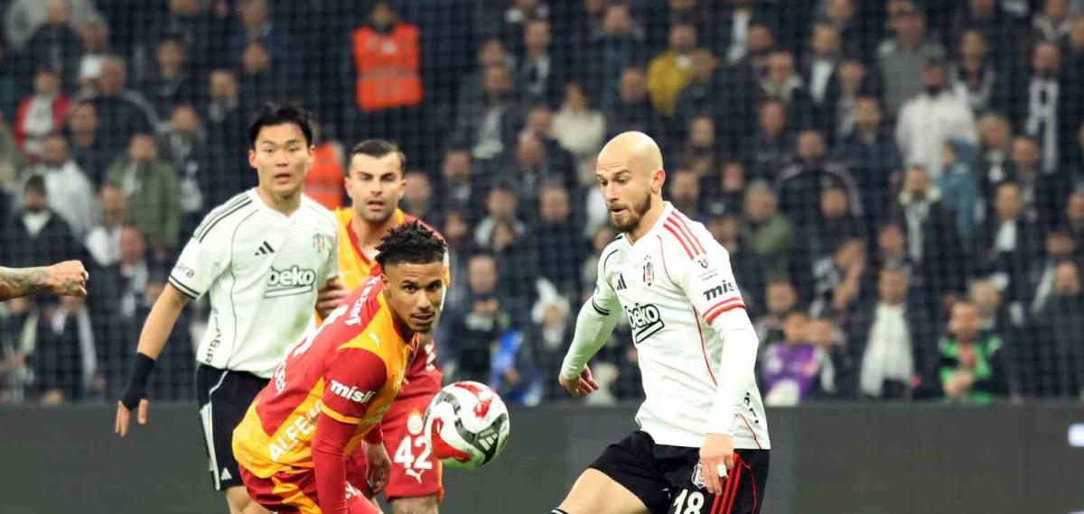 Trendyol Süper Lig: Beşiktaş: 0 – Galatasaray: 1 (İlk Yarı)