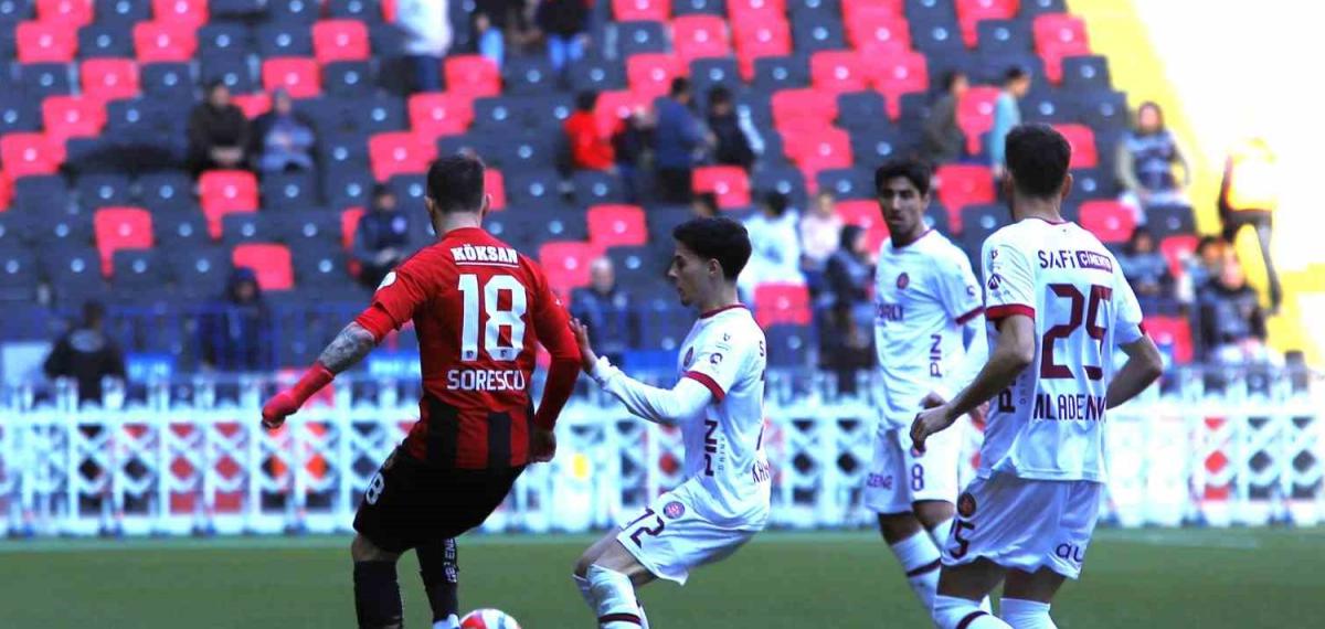 Trendyol Süper Lig: Gaziantep Fk: 1 – Fatih Karagümrük: 1 (Maç Sonucu)