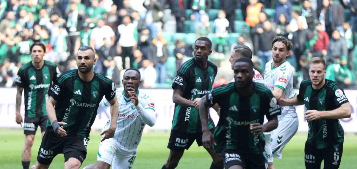 Trendyol Süper Lig: Kocaelispor: 0 – Konyaspor: 0 (İlk Yarı)