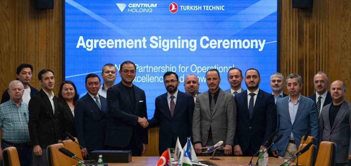 Türk Hava Yolları Teknik A.Ş. ile Centrum Air Arasında Komponent Pool Anlaşması İmzalandı