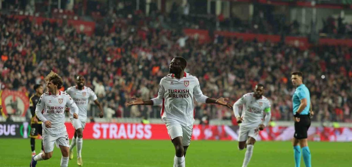 UEFA Konferans Ligi: Samsunspor: 1 – Rayo Vallecano: 2 (İlk Yarı)