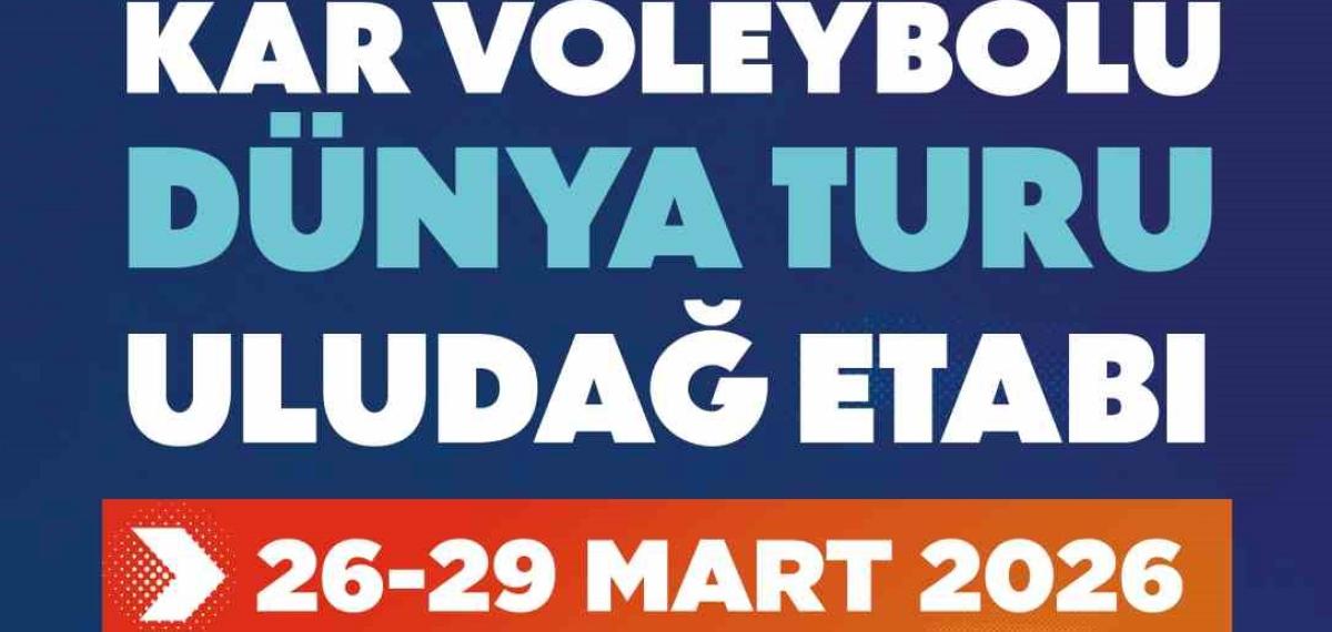 Uludağ İçecek Türk A.Ş., Uludağ’da Düzenlenecek 2026 Fıvb Kar Voleybolu Dünya Turu’nun Sponsoru Oldu