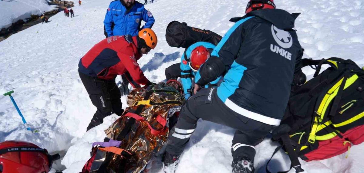 Uludağ’da Çığ Arama Kurtarma Tatbikatı Gerçekleşti
