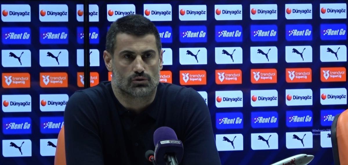 Volkan Demirel: “Başta Kalecim Olmak Üzere Bütün Oyuncularını Tebrik Ediyorum’’