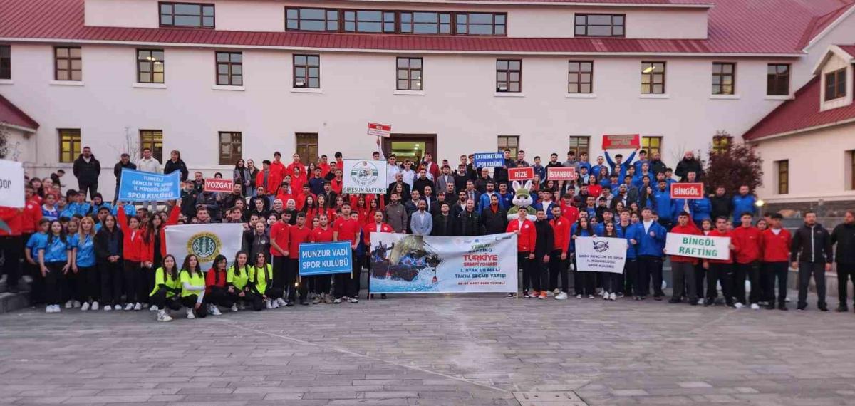 Yeşilay Türkiye Rafting Şampiyonası ve Milli Takım Seçme Yarışları Başladı