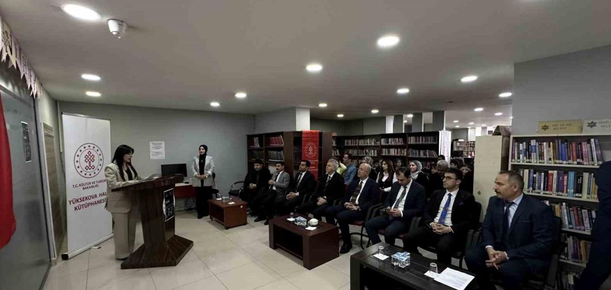 Yüksekova’da 62. Kütüphane Haftası Etkinliklerle Başladı