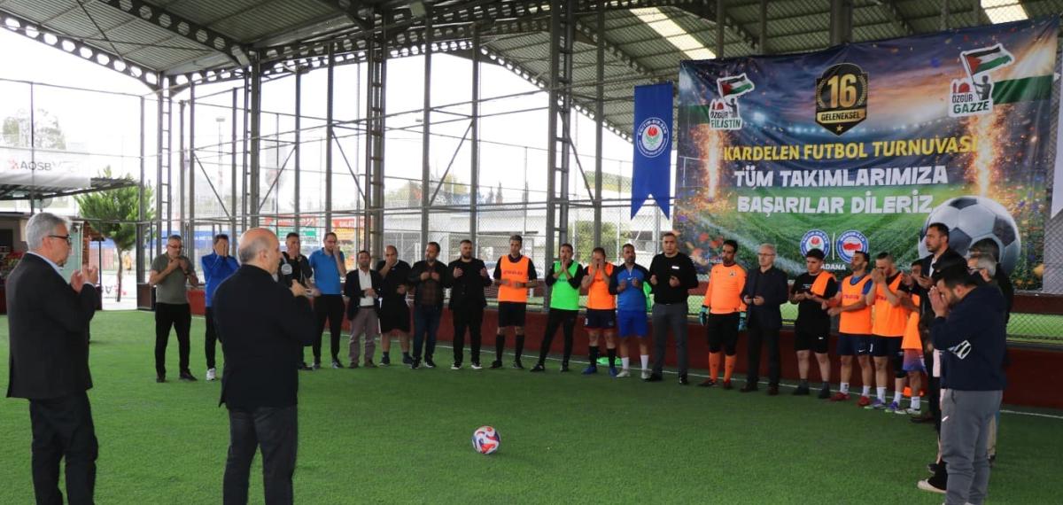 16. Kardelen Çiçeği Futbol Turnuvası “Özgür Gazze” Temasıyla Başladı