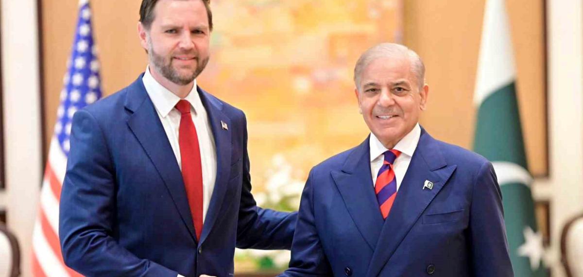ABD Başkan Yardımcısı Vance, Pakistan Başbakanı Şerif ile Görüştü