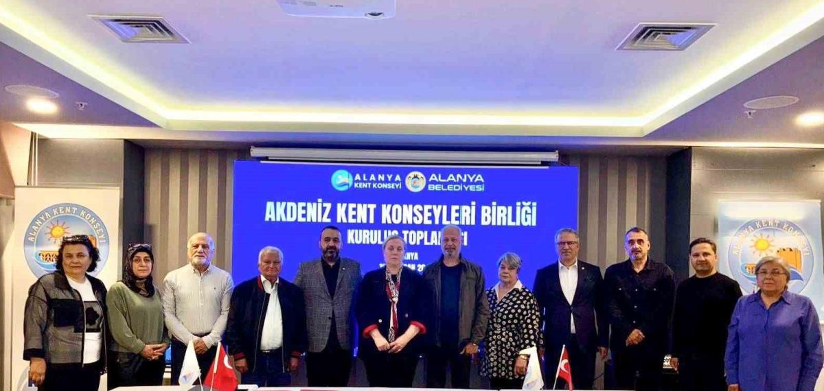Akdeniz Kent Konseyleri Birliği Alanya’da Kuruldu