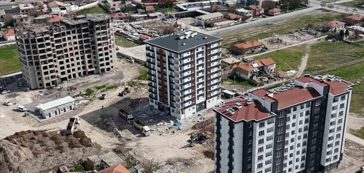 Anbar 2. Etap Kentsel Dönüşüm Blokları Hızla Yükseliyor