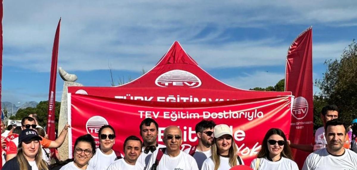 Anfaş Çalışanları Runtalya’da Eğitime Destek İçin Koştu
