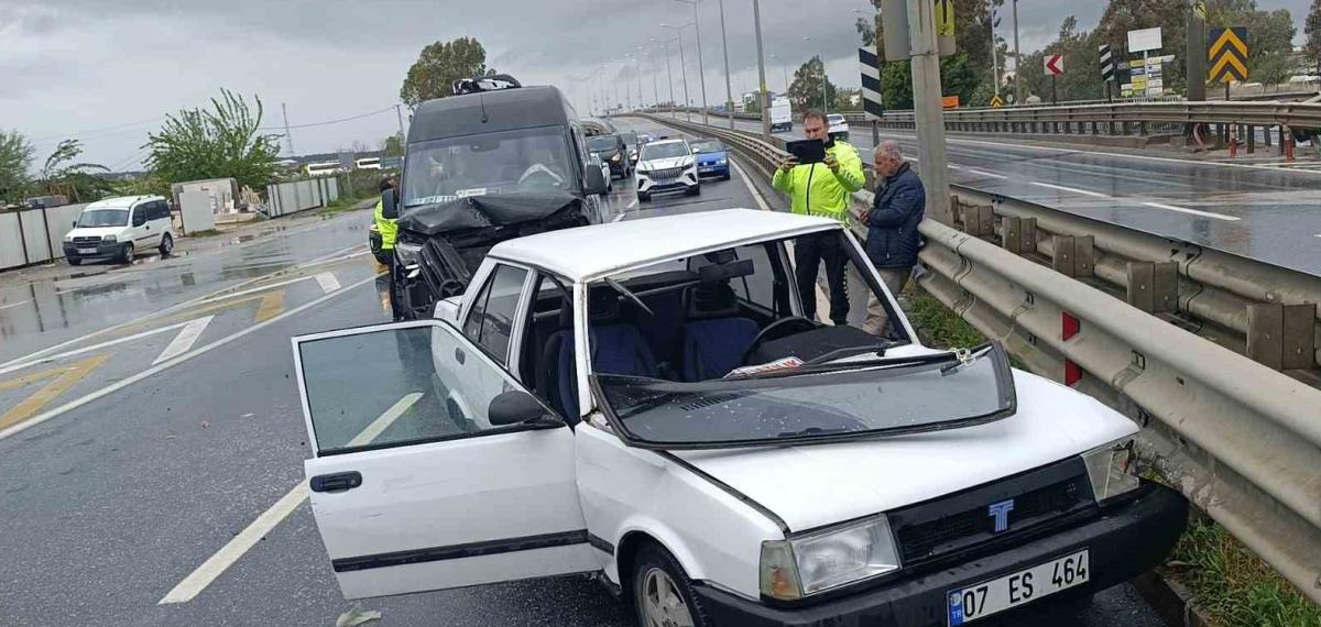 Antalya’da İntihar Teşebbüsü Gibi Kaza Güvenlik Kamerasında