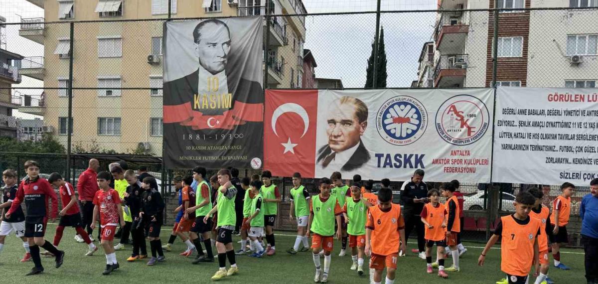 Antalya’da U12 Futbol Seçmeleri Tamamlandı: 95 Genç Yetenek Belirlendi