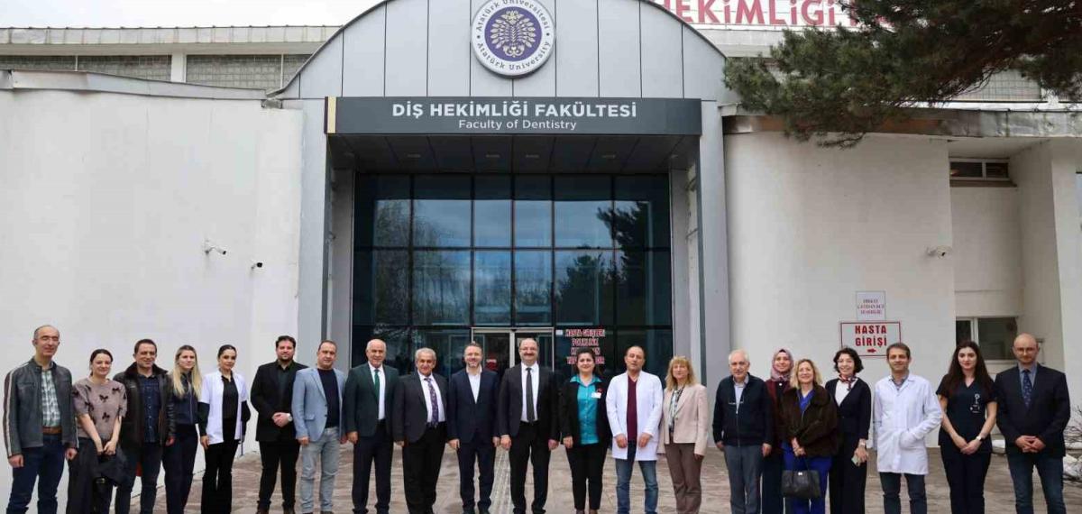 Atatürk Üniversitesi Diş Hekimliği Fakültesinde Opdu Kliniği ve Acil Tıbbi Müdahale Odası Hizmete Girdi