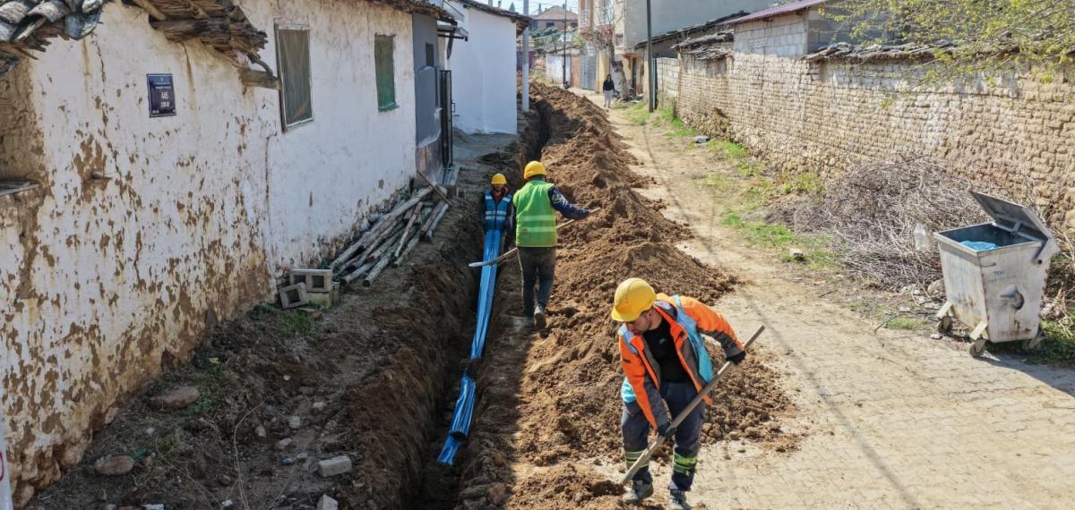 Aydın Büyükşehir Belediyesi’nden Köşk’te Altyapı Yatırımı