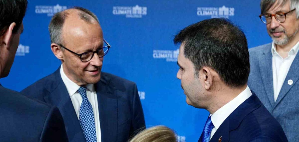 Bakan Kurum, Almanya Başbakanı Merz ile Bir Araya Geldi