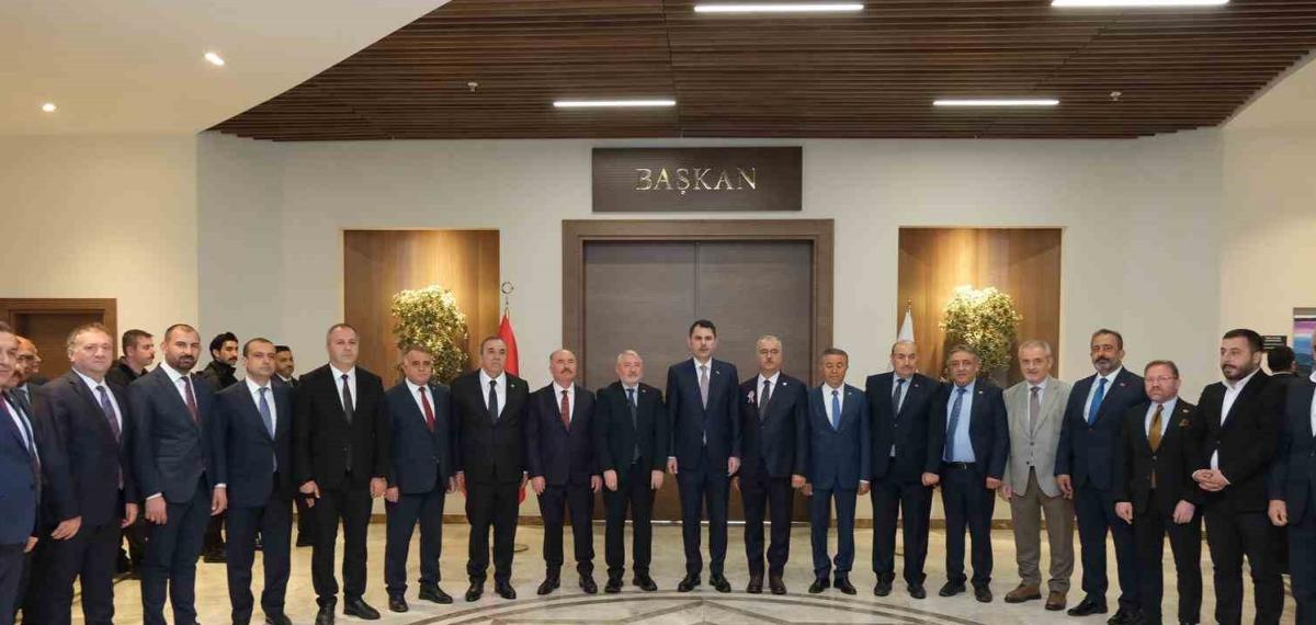 Bakan Murat Kurum’dan Çorum Belediyesi’ne Ziyaret