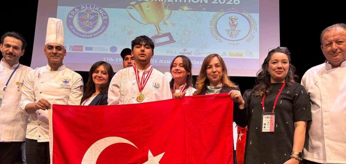 Balıkesirli Öğrencilerden Uluslararası Gastroerasmus’ta Madalya Yağmuru