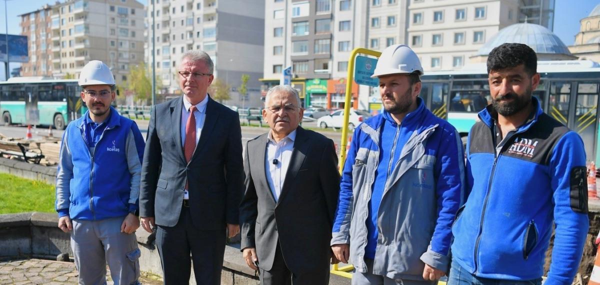 Başkan Büyükkılıç, 11 Adet Yaya Üst Geçidi Projesinin İlk Etap Çalışmalarını İnceledi