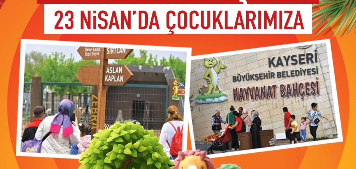 Başkan Büyükkılıç’tan Çocuklara ‘23 Nisan’ Jesti