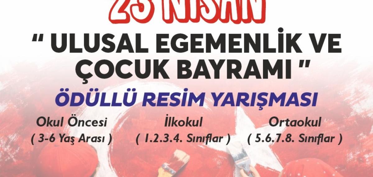 Başkan Çerçioğlu’ndan 23 Nisan Temalı Ödüllü Resim Yarışması