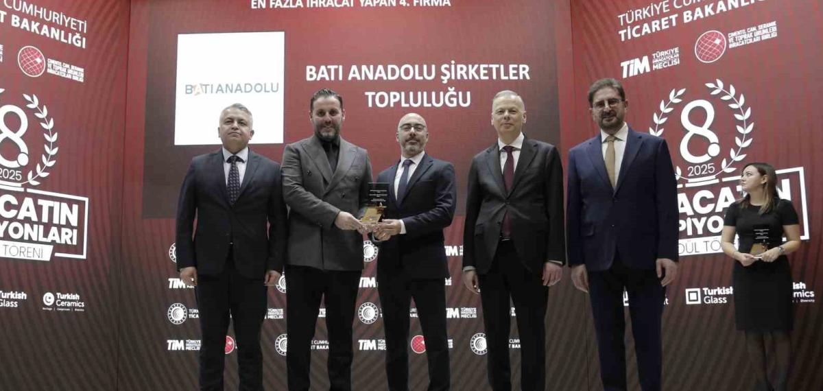 Batı Anadolu Şirketler Topluluğu’na Üç Ödül Birden