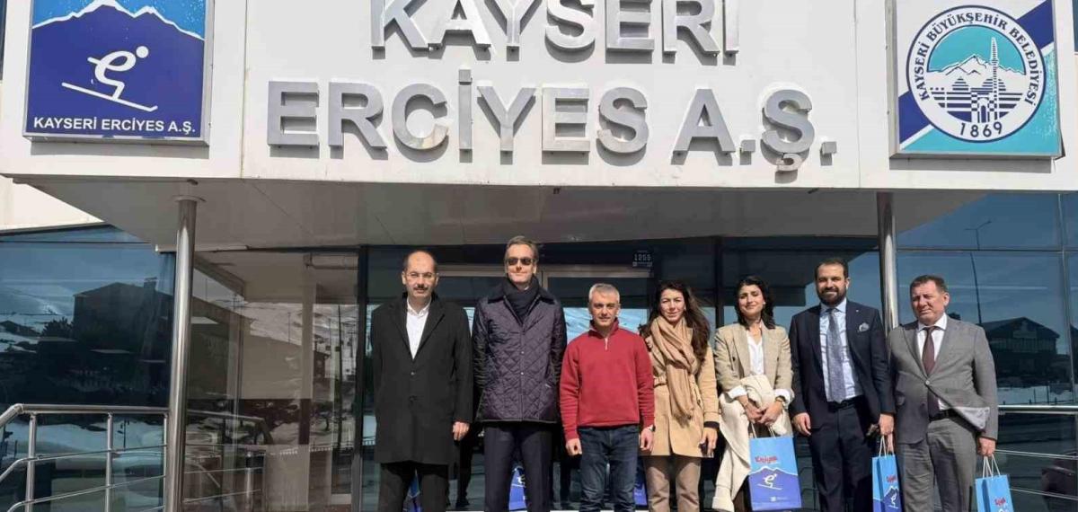 Belçika Heyeti Erciyes’e Hayran Kaldı