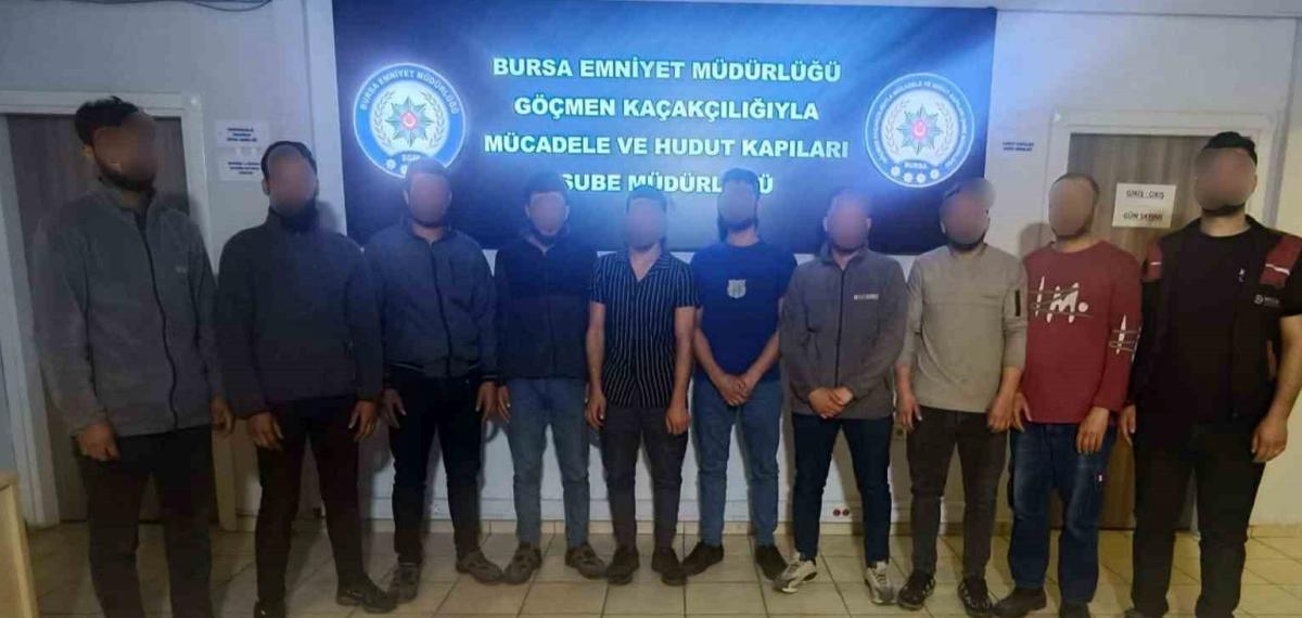 Bursa’da Göçmen Kaçakçılığına Darbe