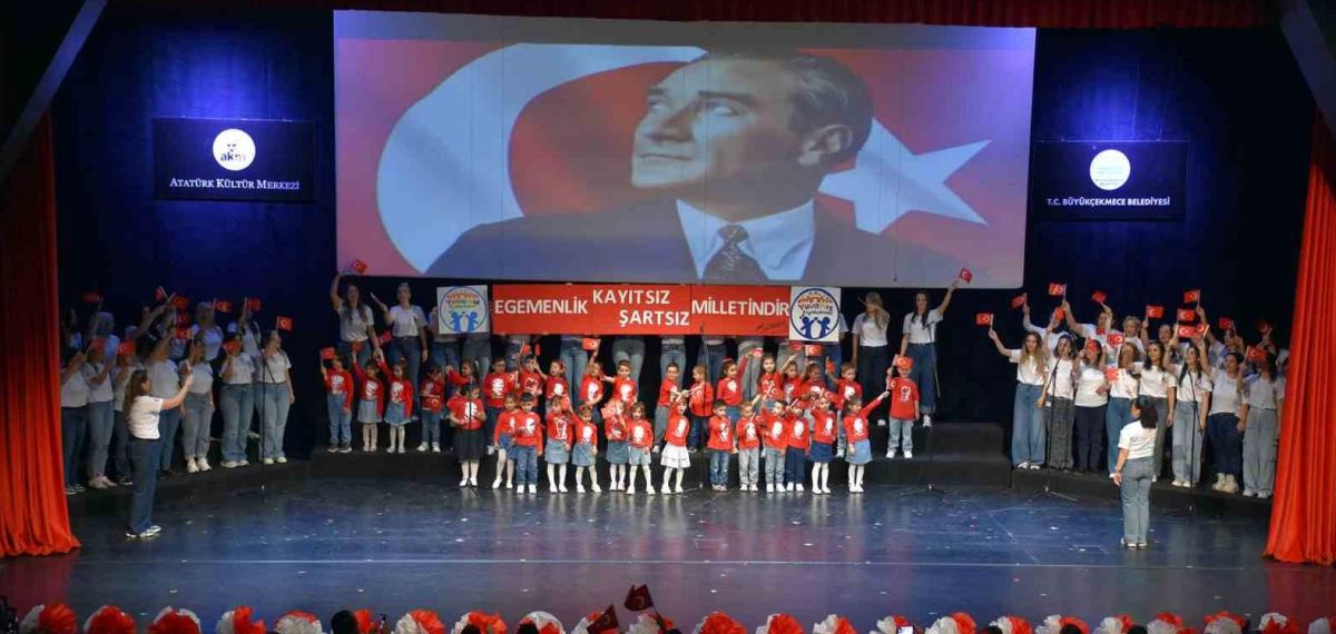 Büyükçekmece’de 23 Nisan Coşkuyla Kutlandı