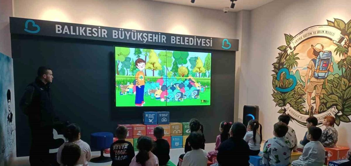 Çevre Eğitim ve Bilim Merkezi Minikleri Ağırladı