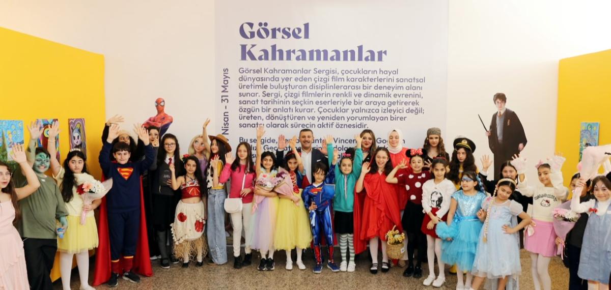 Çocuklar Hayal Gücünü Sanatla Buluşturdu