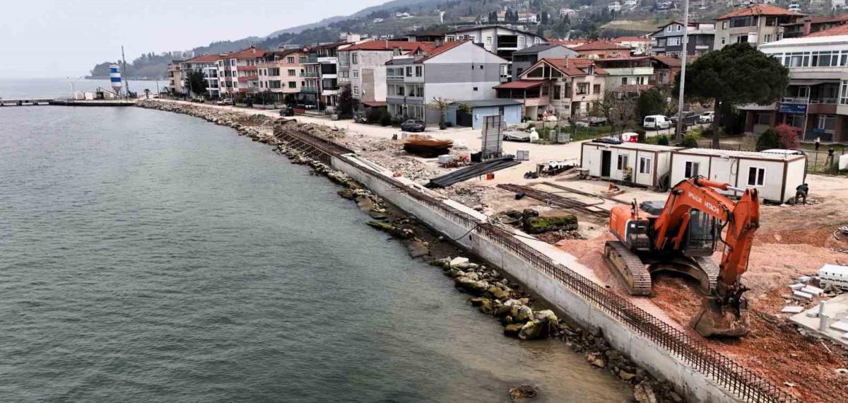 Dalga Kırıcı Set Ulaşlı’da Deniz Taşkınlarına ’Dur’ Diyecek